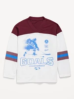 Oversized Hockey Jersey T-Shirt for Boys