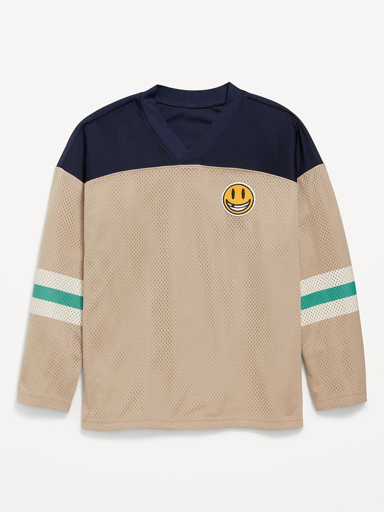 Oversized Hockey Jersey T-Shirt for Boys