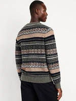 Fair Isle Sweater