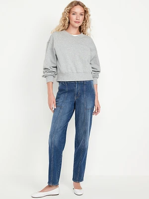 High-Waisted OG Loose Utility Jeans