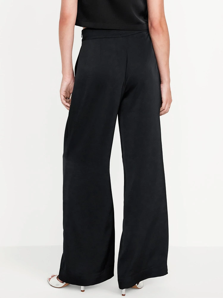 High-Waisted Super Wide-Leg Pants