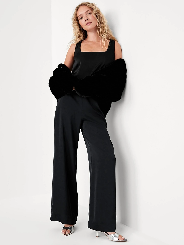 High-Waisted Super Wide-Leg Pants