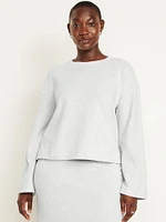 Cozy Drop-Shoulder Sweater