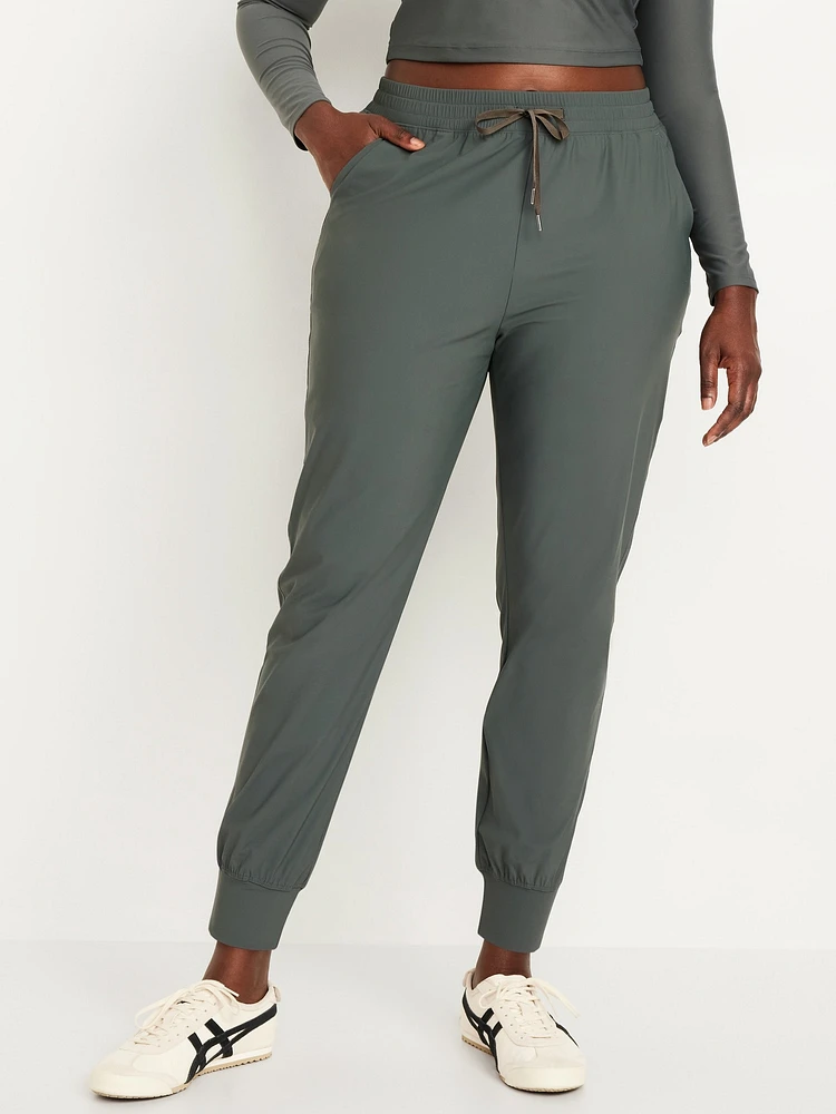 High-Waisted SleekTech Joggers