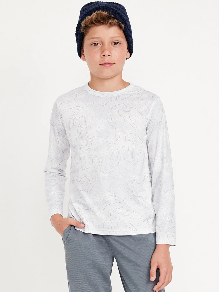 CloudMotion Long-Sleeve T-Shirt for Boys