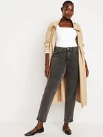 High-Waisted OG Straight Ankle Jeans