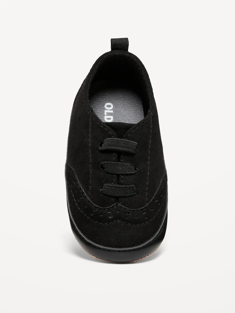 Faux-Suede Dress Sneakers for Baby