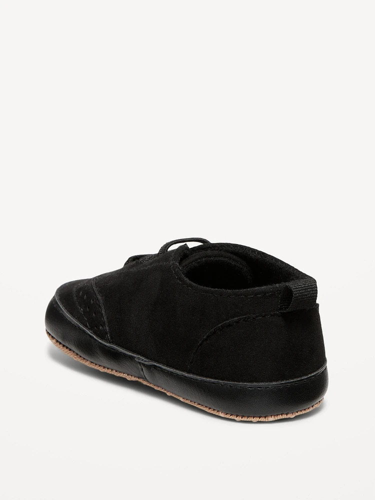 Faux-Suede Dress Sneakers for Baby