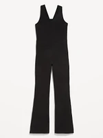 Sleeveless PowerChill Flare-Leg Bodysuit for Girls