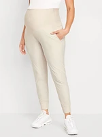 Maternity SleekTech Rollover Waist Joggers