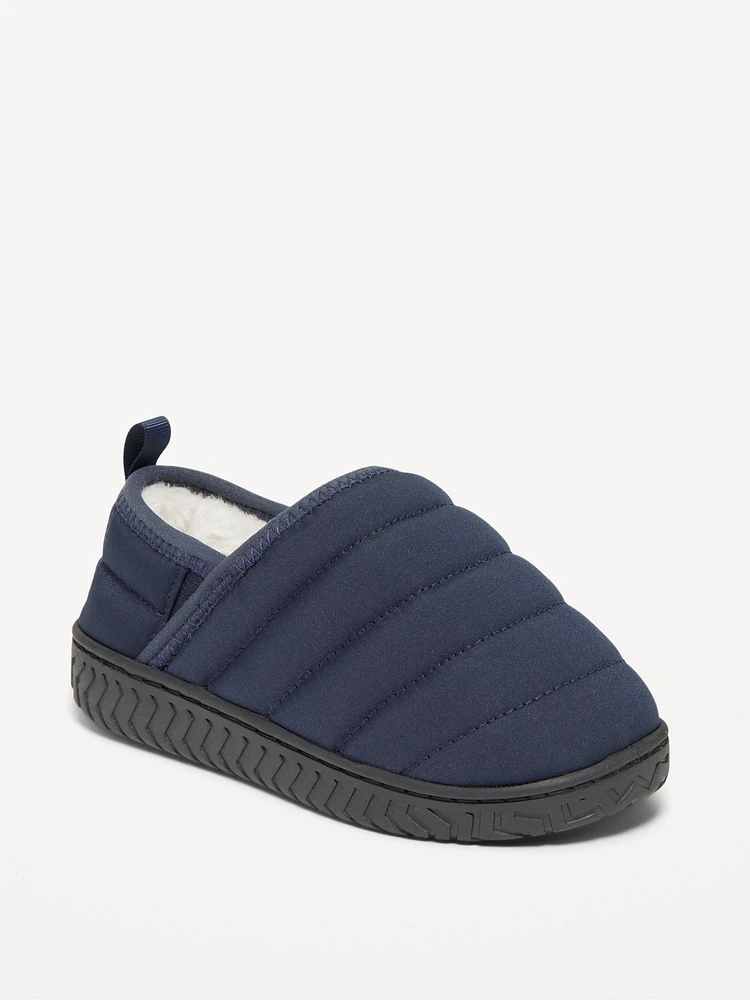 Puffer Slippers for Boys