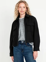 Relaxed Shirt Jacket