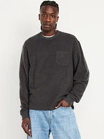 Terry Crew-Neck Sweatshirt