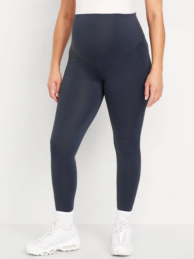 Legging PowerSoft longueur 7/8 à panneau couvrant de maternité