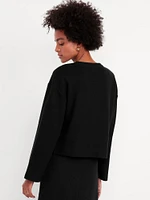 Cozy Drop-Shoulder Sweater