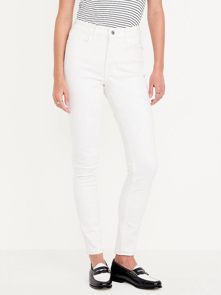 High-Waisted Rockstar Super-Skinny Jeans