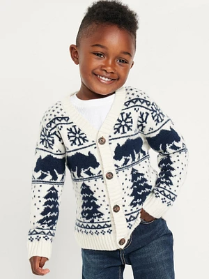 SoSoft Button-Front Cardigan Sweater for Toddler Boys