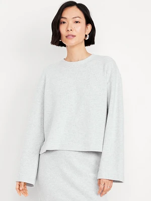 Cozy Drop-Shoulder Sweater