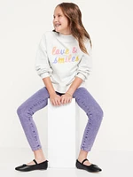 High-Waisted Rockstar 360° Stretch Jeggings for Girls