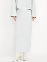 Cozy Maxi Column Skirt