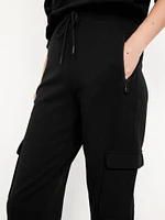 High-Waisted Dynamic Fleece Cargo Joggers