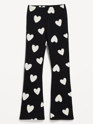 Full-Length Flared Leggings for Girls