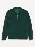 Terry Quarter-Zip Polo