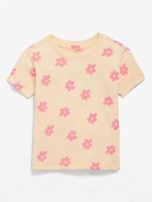 Printed Short-Sleeve T-Shirt for Toddler Girls