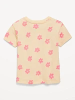 Printed Short-Sleeve T-Shirt for Toddler Girls