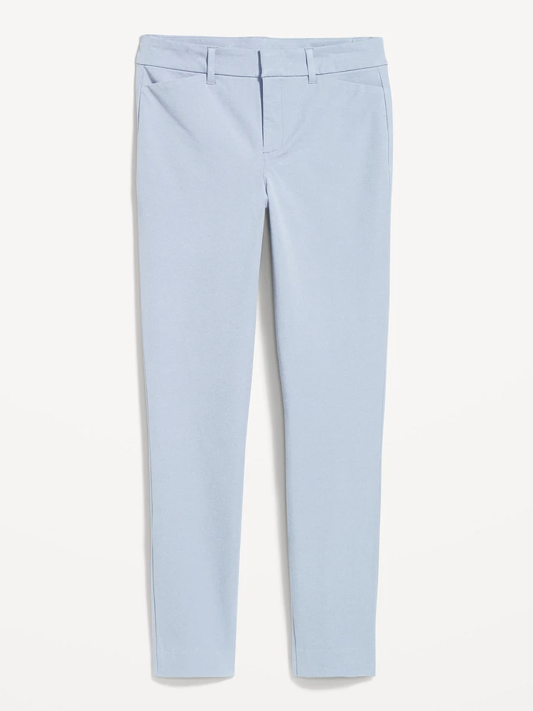 High-Waisted Pixie Skinny Ankle Pants
