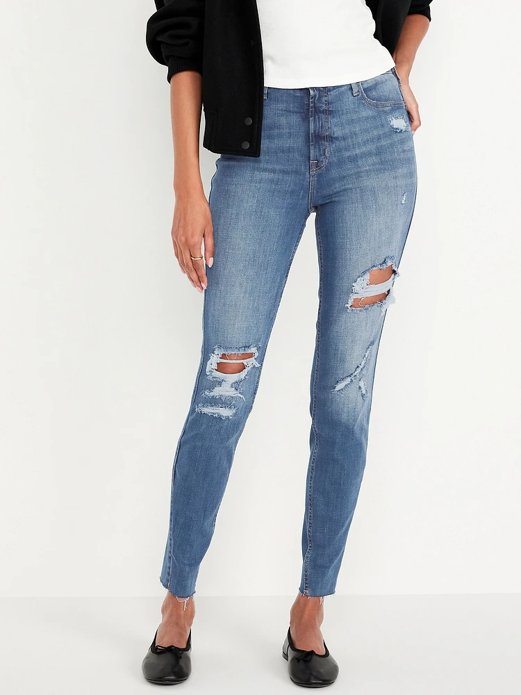 Extra High-Waisted Rockstar 360° Stretch Super-Skinny Jeans