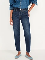 High-Waisted OG Straight Ankle Jeans