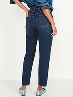 High-Waisted OG Straight Ankle Jeans