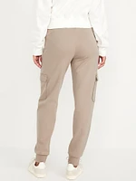 High-Waisted Dynamic Fleece Cargo Joggers