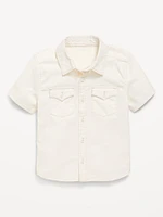 Short-Sleeve Pocket Shirt for Toddler Boys