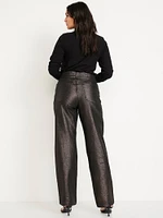 High-Waisted Shine OG Loose Jeans