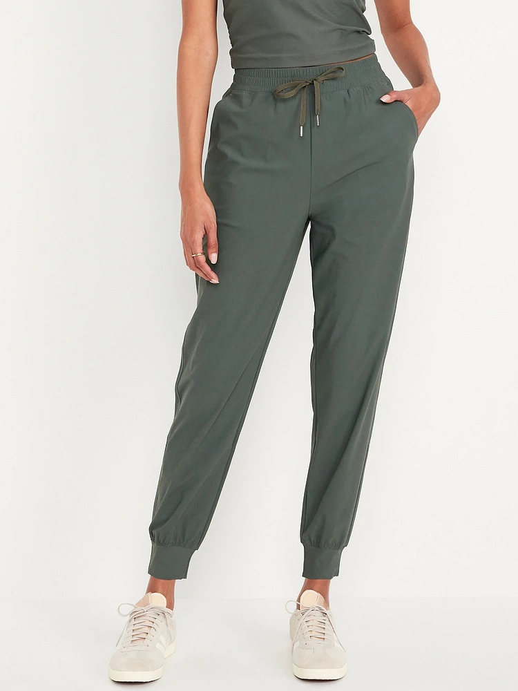 High-Waisted SleekTech Joggers