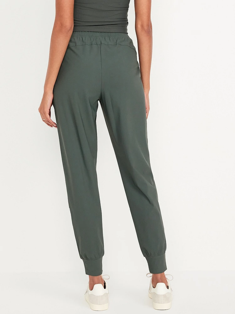 High-Waisted SleekTech Joggers