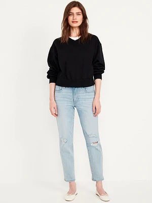 Mid-Rise OG Straight Ankle Jeans