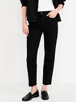 High-Waisted OG Straight Ankle Jeans