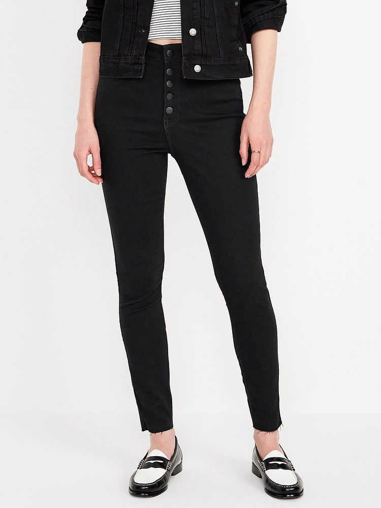 Extra High-Waisted Rockstar 360° Stretch Super-Skinny Jeans