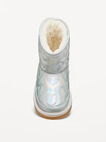 Faux-Fur Lined Boots for Toddler Girls