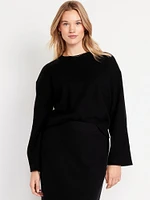 Cozy Drop-Shoulder Sweater