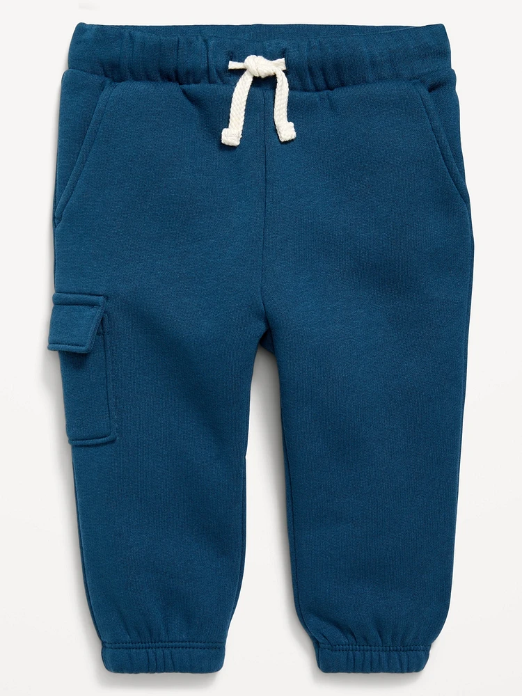 Fleece Cargo Sweatpants for Baby