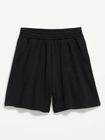 Extra High-Waisted SoComfy Sweat Shorts -- 5-inch inseam
