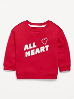 Crew-Neck Graphic Sweatshirt for Baby