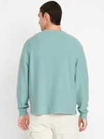 Terry Crew-Neck Sweatshirt