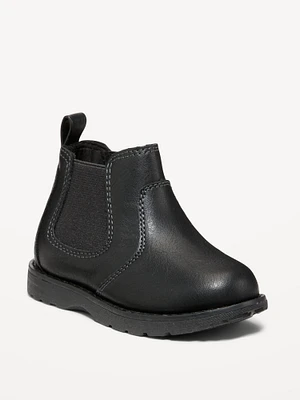 Faux-Leather Chelsea Boots for Toddler