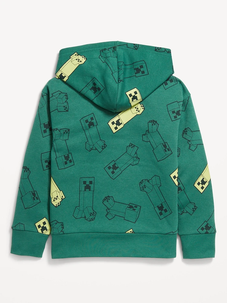 Minecraft™ Gender-Neutral Graphic Pullover Hoodie for Kids