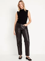 High-Waisted Shine OG Loose Jeans